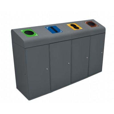 Odpadkový koš na tříděný odpad BERLIN box